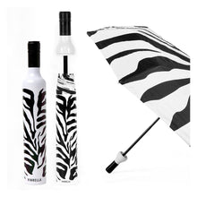 Load image into Gallery viewer, Zebra Bottle Umbrella