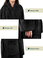 Load image into Gallery viewer, Women's Sherpa Fluffy Robe