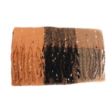 Load image into Gallery viewer, Multi Color Wide Stripe C.C Scarf