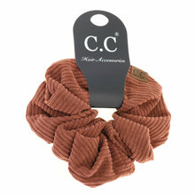 Load image into Gallery viewer, C.C Corduroy Ponytail Scrunchie