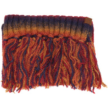 Load image into Gallery viewer, Ombre Knit Scarf with Fringe