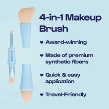 Load image into Gallery viewer, Multi-Tasker - 4-in-1 Makeup Brushes
