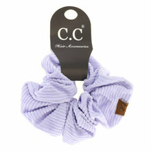 Load image into Gallery viewer, C.C Corduroy Ponytail Scrunchie