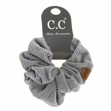 Load image into Gallery viewer, C.C Corduroy Ponytail Scrunchie