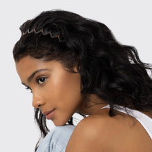 Load image into Gallery viewer, Zig Zag Headband 2pc - Black & Tort