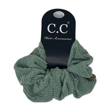 Load image into Gallery viewer, C.C Corduroy Ponytail Scrunchie