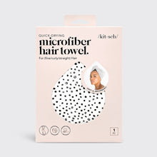 Load image into Gallery viewer, Quick Dry Hair Towel - Micro Dot