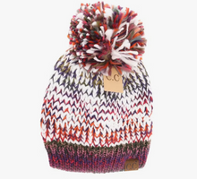 Load image into Gallery viewer, CC. Fuzzy Multi Color Hats
