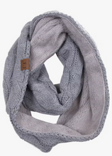 Load image into Gallery viewer, CC. Knitted Sherpa Scarves
