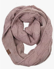 Load image into Gallery viewer, CC. Knitted Sherpa Scarves
