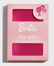 Load image into Gallery viewer, Barbie x Kitsch Satin Pillow Case Pink