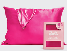 Load image into Gallery viewer, Barbie x Kitsch Satin Pillow Case Pink