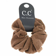 Load image into Gallery viewer, C.C Corduroy Ponytail Scrunchie