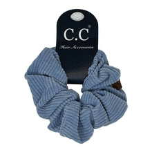 Load image into Gallery viewer, C.C Corduroy Ponytail Scrunchie