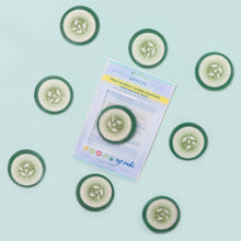 Load image into Gallery viewer, Cucumber hydro-Soothing Spa, Cooling Eye Pads - 12 Pads