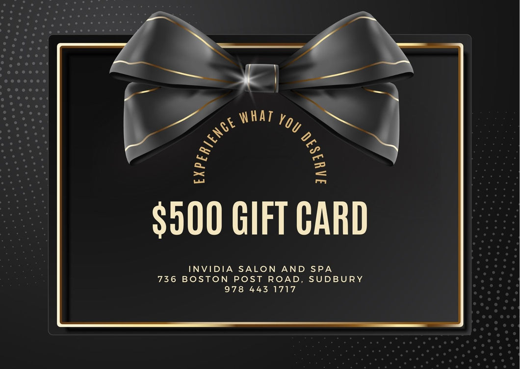 $500 Invidia Gift Card