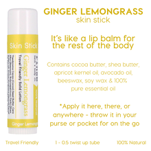 Load image into Gallery viewer, RINSE Skin Stick - Ginger and Lemongrass