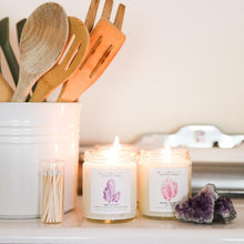 Load image into Gallery viewer, Jax Kelly Rose Quartz Crystal Candle