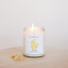 Load image into Gallery viewer, Jax Kelly Citrine Crystal Candle