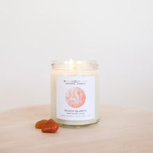 Load image into Gallery viewer, Jay Kelly Peach Quartz Crystal Candle