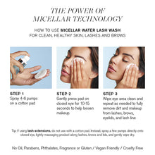 Load image into Gallery viewer, Micellar Water Lash Wash