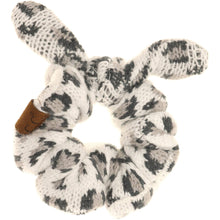 Load image into Gallery viewer, Leopard Jacquard Ponytail C.C Scrunchie
