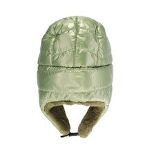 Load image into Gallery viewer, Solid Puffer Trapper C.C Beanie
