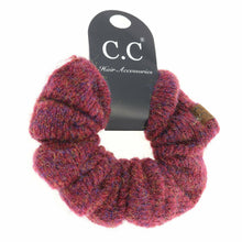 Load image into Gallery viewer, Two-tone Knit Ponytail C.C Women&#39;s Scrunchie
