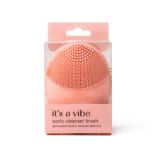 Load image into Gallery viewer, Lemon Lavender It&#39;s a Vibe Sonic Cleanser Brush
