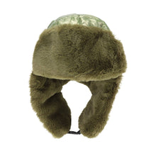 Load image into Gallery viewer, Solid Puffer Trapper C.C Beanie
