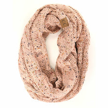 Load image into Gallery viewer, Flecked CC Infinity Scarf
