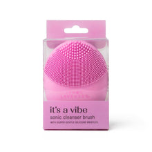 Load image into Gallery viewer, Lemon Lavender It&#39;s a Vibe Sonic Cleanser Brush
