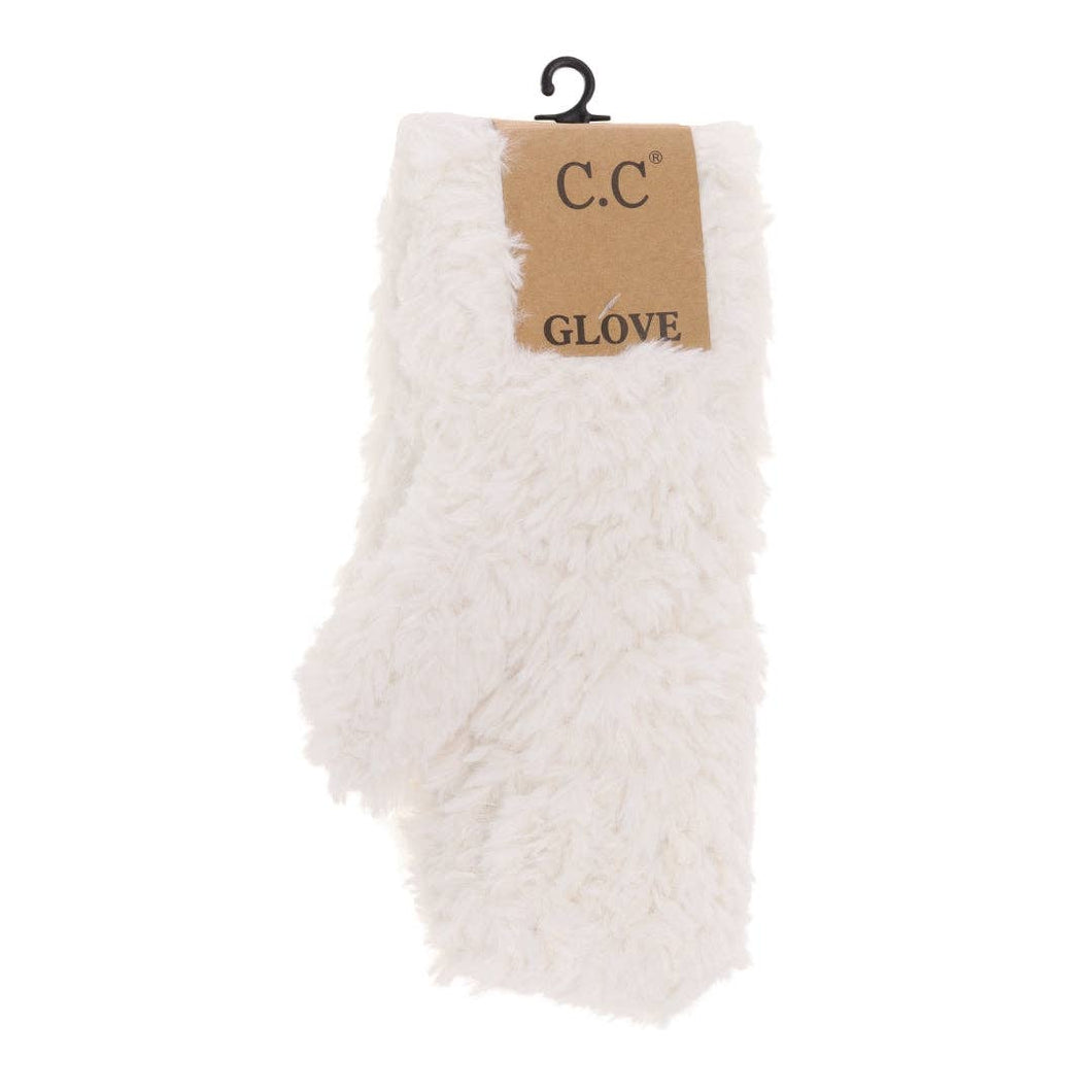 Faux Fur C.C Mittens