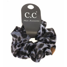 Load image into Gallery viewer, Leopard Print Velvet Ponytail C.C Women&#39;s Scrunchie
