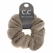 Load image into Gallery viewer, Solid Knit Ponytail C.C Women&#39;s Scrunchie
