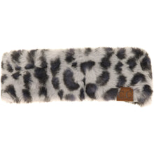 Load image into Gallery viewer, Leopard Faux Fur Fashion Headband for Women
