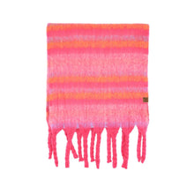 Load image into Gallery viewer, Horizontal Multi Color Stripe C.C Scarf
