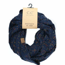 Load image into Gallery viewer, Flecked CC Infinity Scarf
