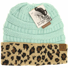 Load image into Gallery viewer, Leopard Print CC Beanie Tail
