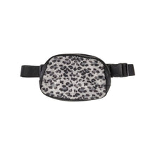 Load image into Gallery viewer, Animal Print Rhinestone Women&#39;s C.C Belt Bag
