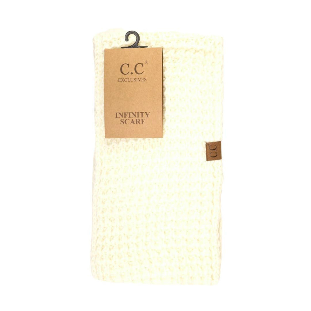 Sherpa Fur CC Infinity Scarf