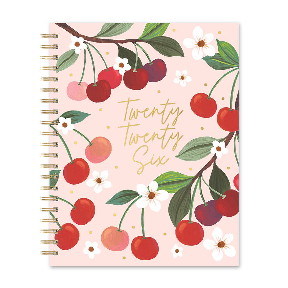 2026 Fruit & Flora Extra-Large Spiral Planner