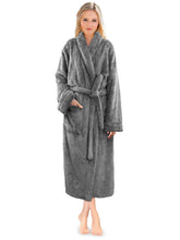 Load image into Gallery viewer, Women&#39;s Sherpa Fluffy Robe
