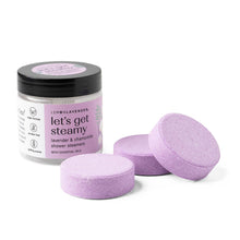 Load image into Gallery viewer, Lemon Lavender Shower Bombs 3 pack

