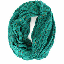Load image into Gallery viewer, Flecked CC Infinity Scarf
