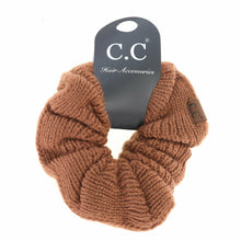 Load image into Gallery viewer, Solid Knit Ponytail C.C Women&#39;s Scrunchie
