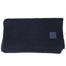 Load image into Gallery viewer, Solid Ribbed Knit CC Scarf with Rubber Patch

