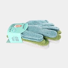 Load image into Gallery viewer, Exfoliating Shower Gloves - Three Pairs
