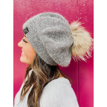 Load image into Gallery viewer, C.C Black Label Special Tweed Knit Beanie
