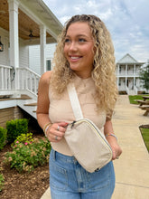 Load image into Gallery viewer, Glitter Mesh C.C Belt Bag
